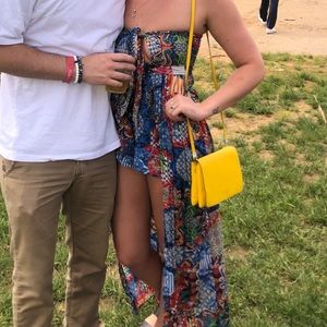 ASOS colorful romper with train